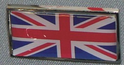 Lapel Badges - Rectangle - Chrome Lapel Badges - Rectangle - Chrome